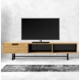 Szafka RTV-51 Drewno Lite Dąb Loft Lakier Rozmiary od 100 cm do 200 cm PREMIUM